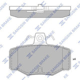 HiQ Rear Brake Pads Set SP1741