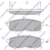 HiQ Rear Brake Pads Set SP1520
