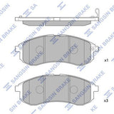 HiQ Front Brake Pads Set SP1602