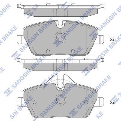 HiQ Front Brake Pads Set SP2245