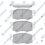 HiQ Front Brake Pads Set SP1186