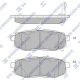 HiQ Rear Brake Pads Set SP1777