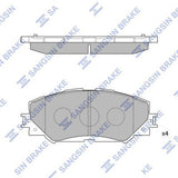 HiQ Front Brake Pads Set SP2093