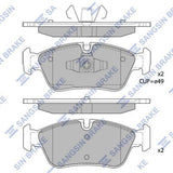 HiQ Front Brake Pads Set SP2160
