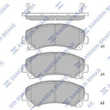 HiQ Front Brake Pads Set SP1409