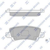 HiQ Rear Brake Pads Set SP1503