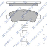 HiQ Front Brake Pads Set SP1241