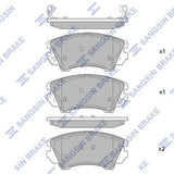 HiQ Front Brake Pads Set SP2175