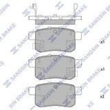 HiQ Rear Brake Pads Set SP2103