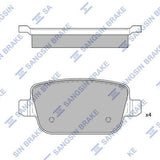 HiQ Rear Brake Pads Set SP2101-R