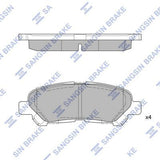 HiQ Rear Brake Pads Set SP2136