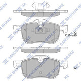 HiQ Front Brake Pads Set SP2109-F