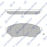 HiQ Front Brake Pads Set SP1585