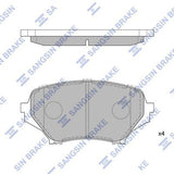 HiQ Front Brake Pads Set SP1770