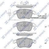 HiQ Front Brake Pads Set SP2144