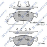 HiQ Front Brake Pads Set SP1693