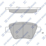 HiQ Rear Brake Pads Set SP2314