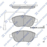 HiQ Front Brake Pads Set SP1746
