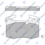 HiQ Front Brake Pads Set SP1838