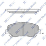 HiQ Front Brake Pads Set SP1671