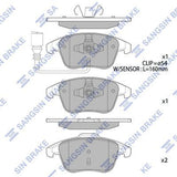 HiQ Front Brake Pads Set SP2264