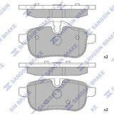 HiQ Rear Brake Pads Set SP1942