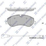 HiQ Front Brake Pads Set SP1885