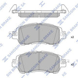 HiQ Front Brake Pads Set SP1974