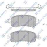 HiQ Front Brake Pads Set SP1765