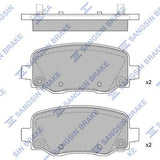HiQ Rear Brake Pads Set SP1858