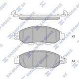 HiQ Front Brake Pads Set SP1713
