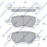 HiQ Rear Brake Pads Set SP1860