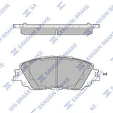 HiQ Front Brake Pads Set SP4275
