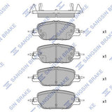 HiQ Rear Brake Pads Set SP4177
