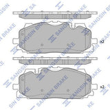 HiQ Front Brake Pads Set SP4128