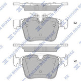 HiQ Rear Brake Pads Set SP4069