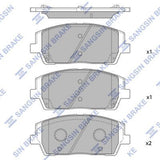 HiQ Front Brake Pads Set SP4327
