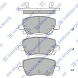 HiQ Front Brake Pads Set SP4493