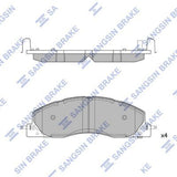 HiQ Front Brake Pads Set SP4317