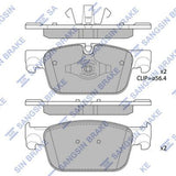 HiQ Front Brake Pads Set SP1867