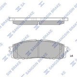 HiQ Rear Brake Pads Set SP1123