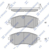 HiQ Front Brake Pads Set SP1553