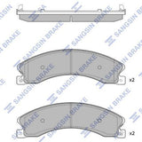 HiQ Front Brake Pads Set SP1615