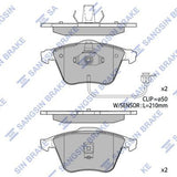 HiQ Front Brake Pads Set SP1705