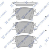 HiQ Rear Brake Pads Set SP1914