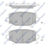 HiQ Rear Brake Pads Set SP1950