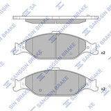 HiQ Front Brake Pads Set SP4304