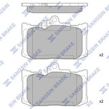 HiQ Front Brake Pads Set SP4552