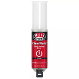 Steel Reinforced Epoxy Clear Weld Syringe 25ml Strong, Lasting Repairs - J-B Weld