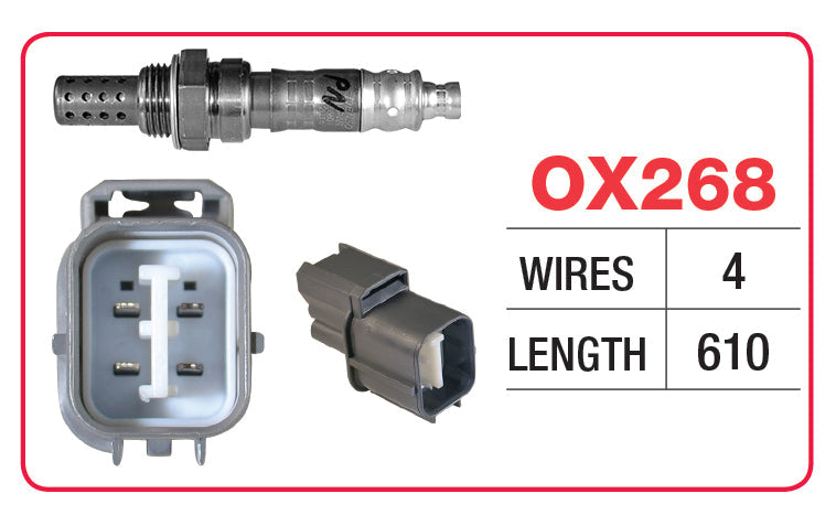 Oxygen Sensor - Honda 4 Wire - OX268 - Goss
